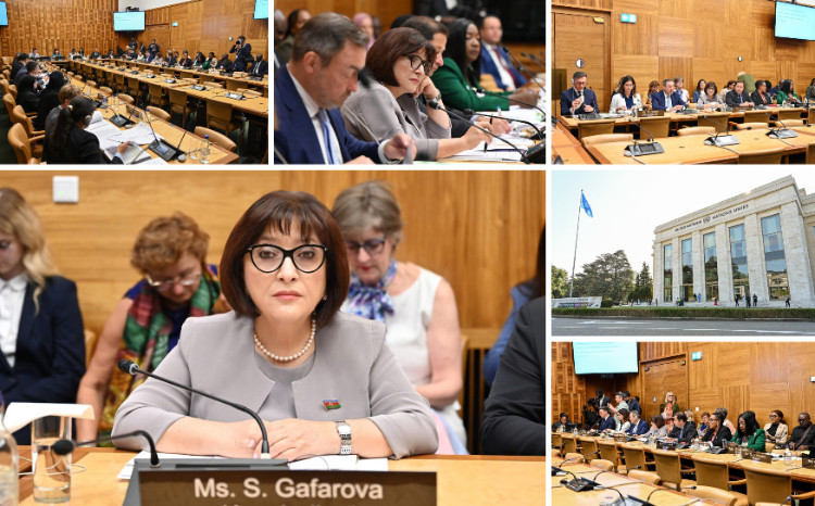 Спикер Милли Меджлиса Сагиба Гафарова приняла участие в заключительном заседании Подготовительного комитета 6-й Всемирной Конференции Спикеров Парламентов 