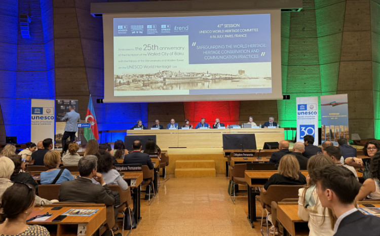 UNESCO: İçərişəhərin Ümumdünya İrs Siyahısına daxil edilməsinin 25 illiyinə həsr olunmuş tədbir keçirilib 