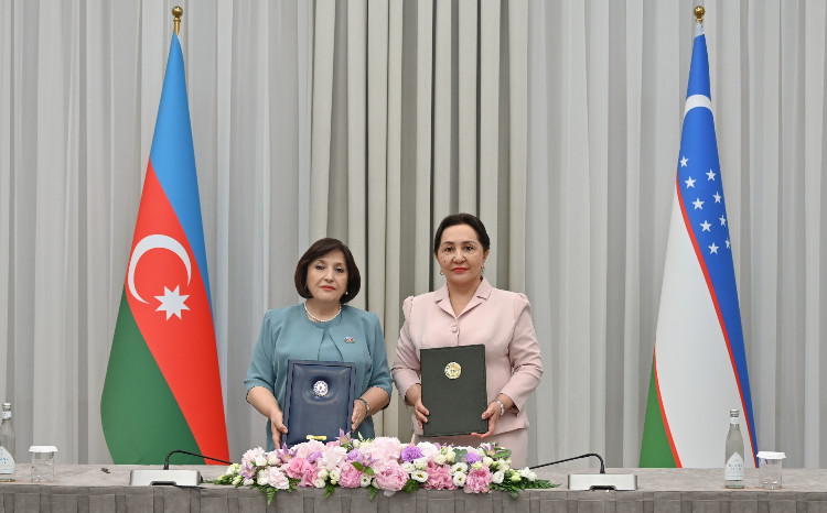 Documents Signed between Milli Majlis of Azerbaijan and Senate of Oliy Majlis of Uzbekistan 