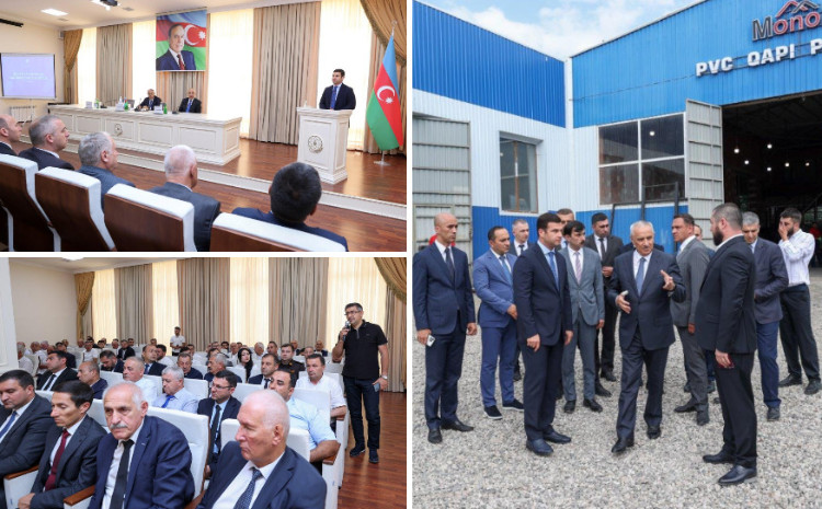 KOBİA Qusarda sahibkarlarla görüşüb 