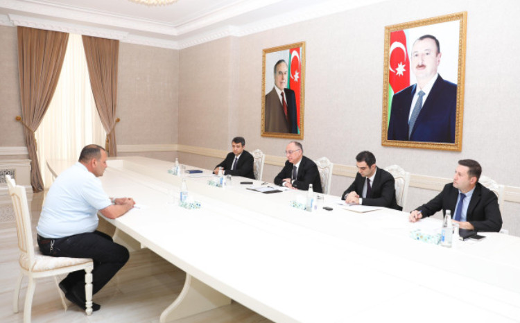 AQTA sədri Abşeronda vətəndaşları qəbul edib 