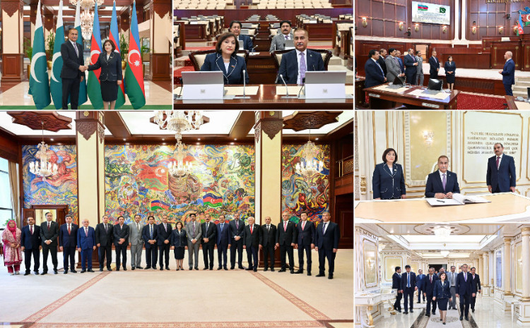 Speaker of Milli Majlis Sahiba Gafarova Meets with Speaker of National Assembly of Pakistan 