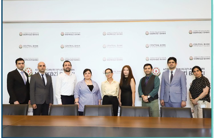 Mərkəzi Bankda QMBTİ nümayəndələri ilə texniki əməkdaşlıq çərçivəsində görüşlər keçirilib 