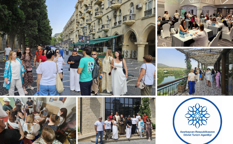 Qazaxıstan və Özbəkistan turizm şirkətləri üçün Azərbaycana tanışlıq turu təşkil edilib 