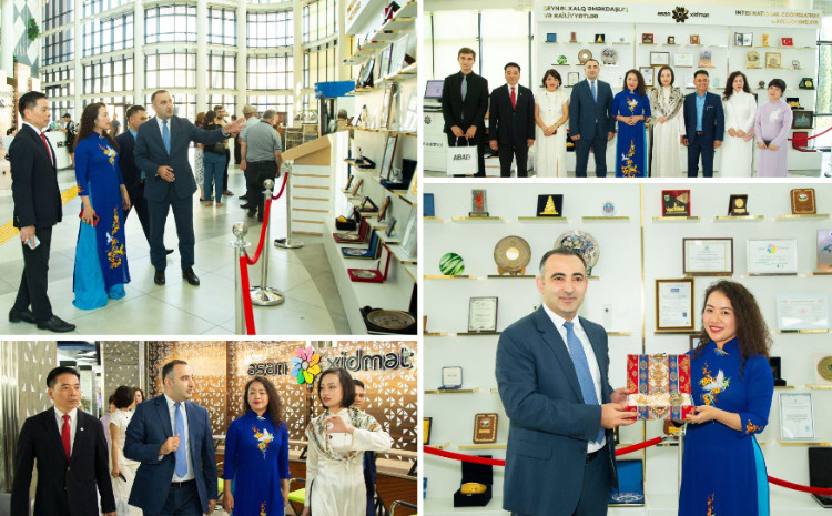 Vyetnamdan olan nümayəndə heyəti "ASAN xidmət” mərkəzinin fəaliyyəti ilə tanış olub 