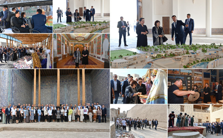 Participants of Inter-Parliamentary Forum Acquaint Themselves with Several History and Culture Monuments in Khiva Town 
