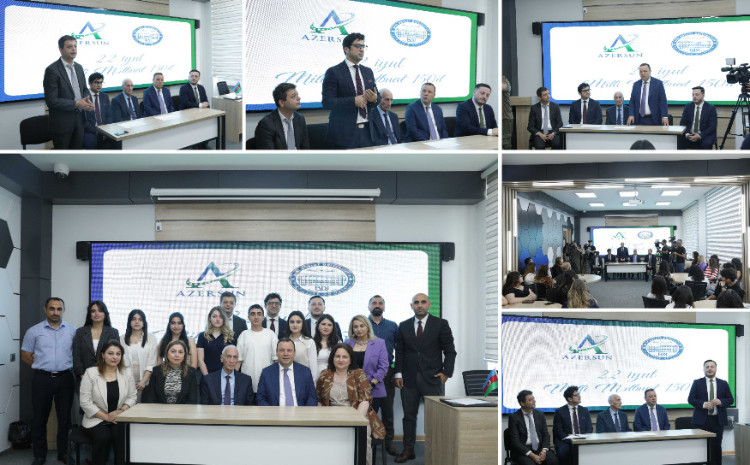 “Azərsun Holdinq” BDU-nun Jurnalistika fakültəsinin 6 tələbəsinə təqaüd ayırıb 