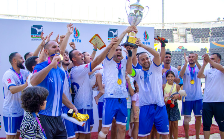 Çimərlik futbolu üzrə ölkə çempionu müəyyənləşib 