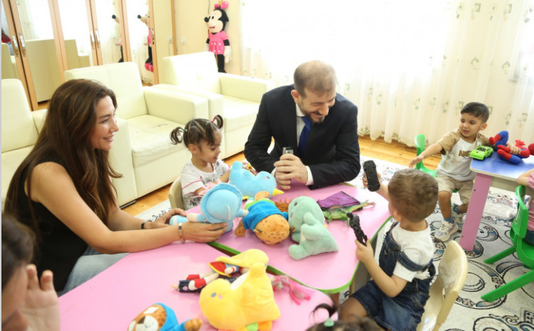 "Uşaqlara sevgi, qayğı və diqqət göstərmək hər birimizin mənəvi borcudur" 