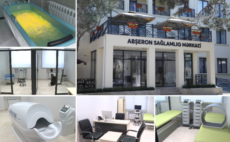 “Abşeron” mədə-bağırsaq təyinatlı sanatoriyasında şərait yaxşılaşdırılıb, müasir tibbi avadanlıqlarla təchiz olunub 