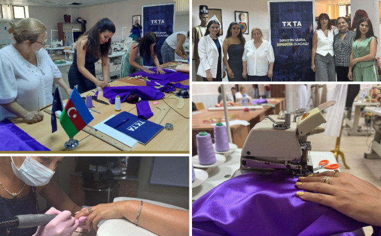 “Dərzi” və “Bərbər-vizajist-manikürçü” peşə ixtisasları üzrə bacarıqların qiymətləndirilməsi həyata keçirilib 