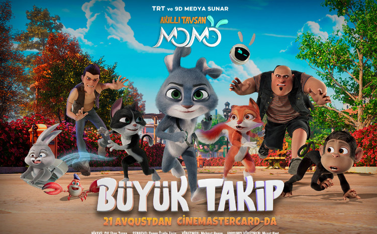 Турецкий анимационный фильм «Akıllı Tavşan Momo: Büyük Takip» - эксклюзивно в CineMastercard - ВИДЕО