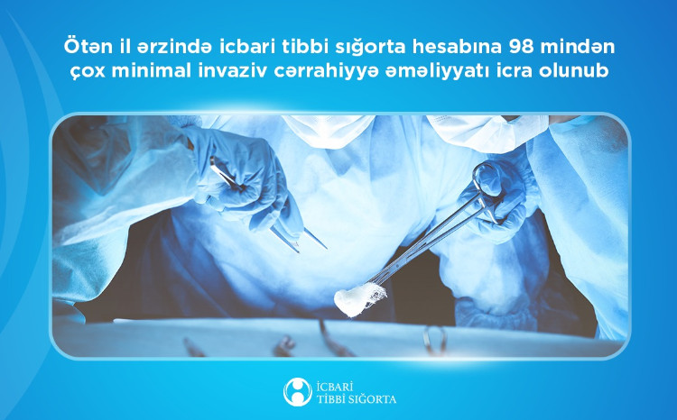 Ötən il ərzində icbari tibbi sığorta hesabına 98 mindən çox minimal invaziv cərrahiyyə əməliyyatı icra olunub 