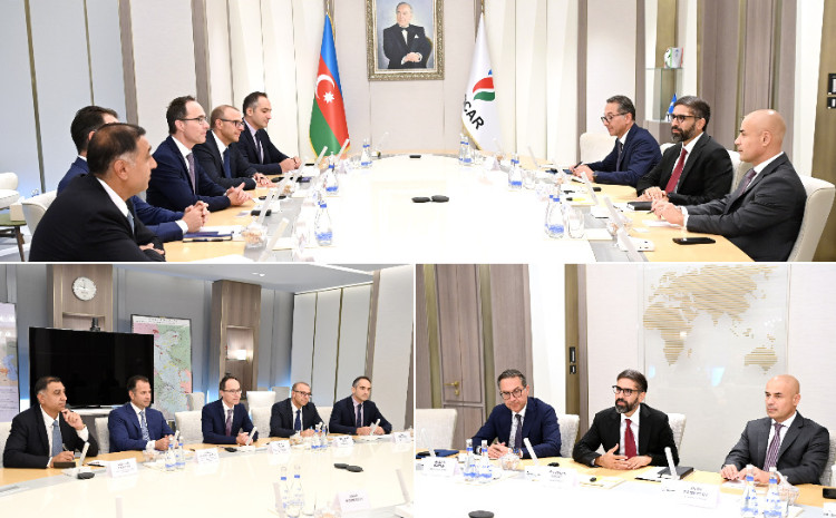 SOCAR-ın prezidenti “Arthur D. Little" şirkətinin qlobal rəhbəri ilə görüşüb 