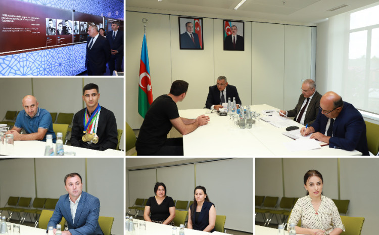 General-mayor Mürsəl İbrahimov Qaxda vətəndaşları qəbul etdi 