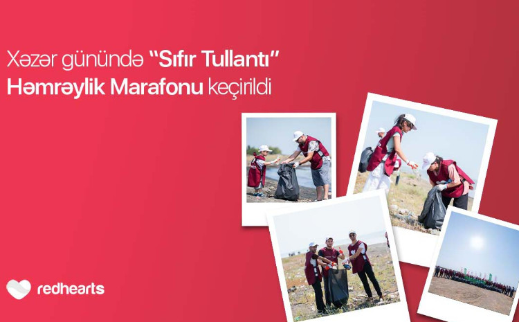 В честь Дня Каспийского моря участники марафона cолидарности «Ноль отходов» собрали 768 кг мусора 