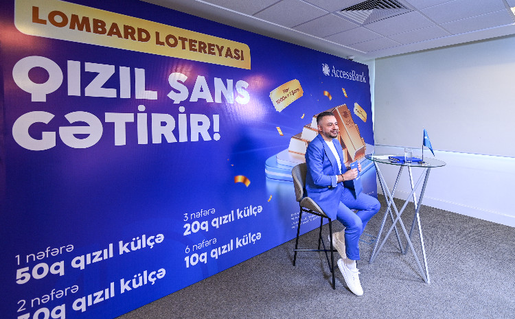AccessBank announced the winners of the first draw of the “Qızıl Şans” lottery 