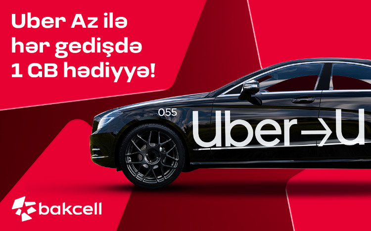 “Bakcell” və “Uber” tərəfdaşlığı genişlənir 