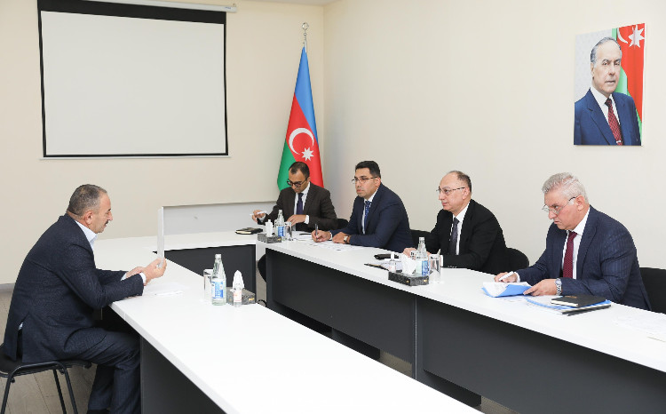 AQTA sədri Naftalanda vətəndaşları qəbul edib 