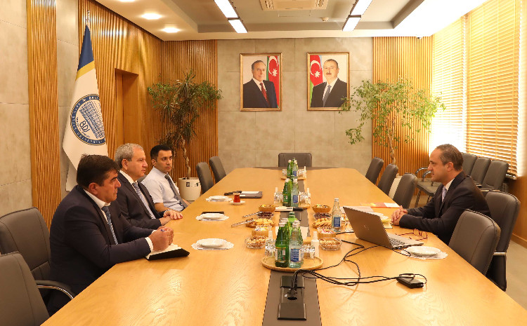 BDU-da “Elsevier”in Türkiyə və Mərkəzi Asiya üzrə nümayəndəsi ilə görüş keçirilib 