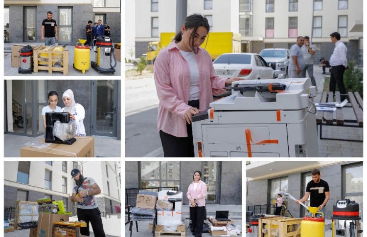 Füzuli şəhərində daha bir qrup sakinə özünüməşğulluq proqramı üzrə aktivlər verildi 