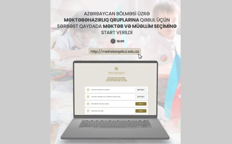 Bakı və Gəncədə məktəbəhazırlıq qruplarına sərbəst seçim mərhələsi başlayır 