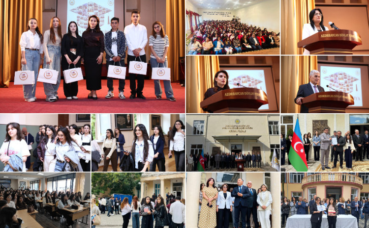 ADPU yeni tələbələrini qarşılayıb 