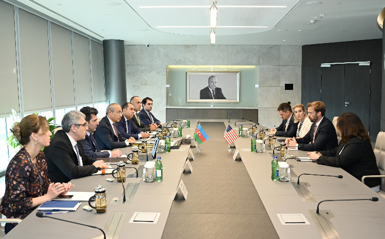 ABŞ Dövlət Departamentinin baş rəsmisi ilə müzakirələr aparılıb 