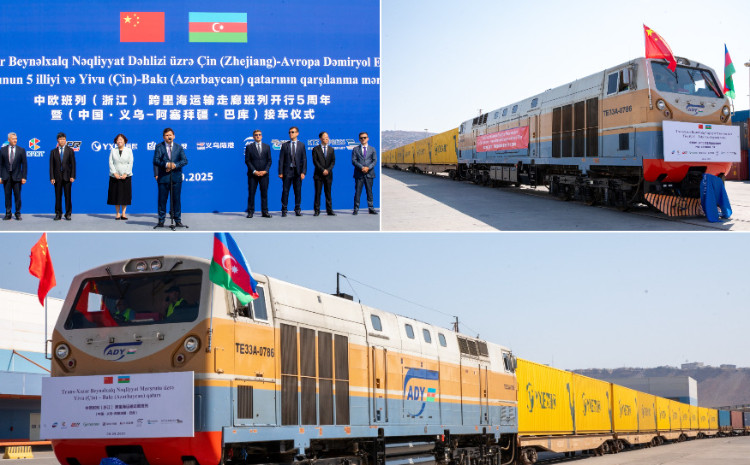 5 Years of the China-Europe Railway Express Route: Baku Welcomed the 237th Train from Yiwu 