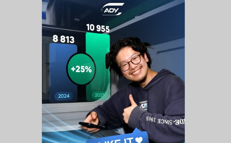 Yayda ADY qatarları ilə 11 min turist səyahət edib 