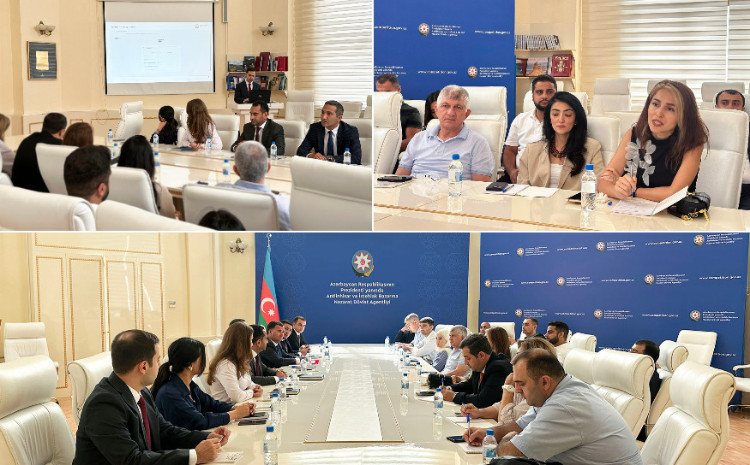 “Mənşə sertifikatı” alt modulundan istifadəyə dair ixracatçılarla maarifləndirici görüşlər davam etdirilir 