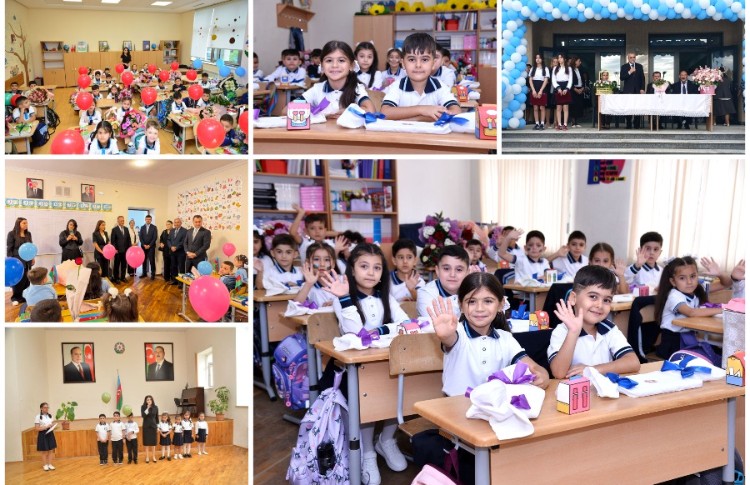 Paytaxt məktəblərində Bilik Günü qeyd olunub - FOTO