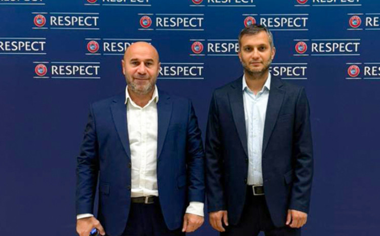 AFFA-nın əməkdaşları UEFA nümayəndələri ilə görüşüblər 