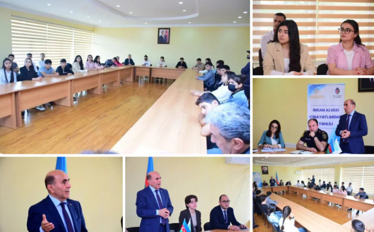 “İnsan Alveri ağır cinayətdir” mövsunda seminar keçirilib 