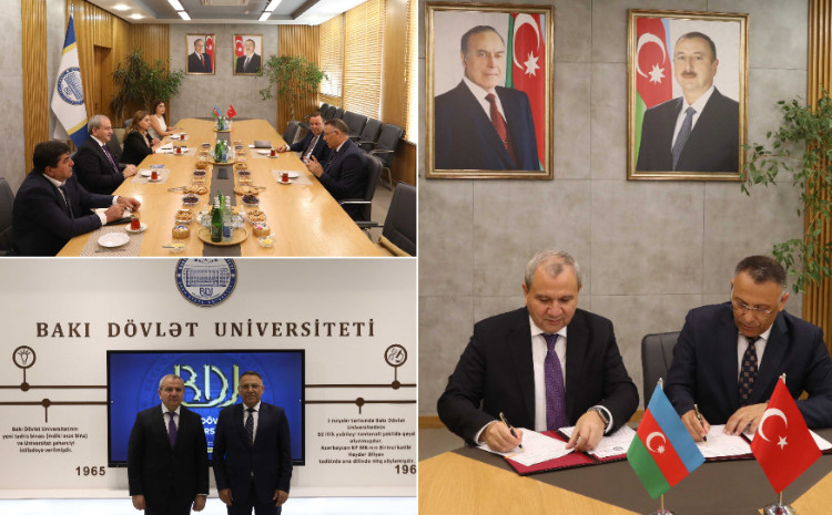 BDU və Türkiyənin İğdır Universiteti arasında anlaşma memorandumu imzalanıb 