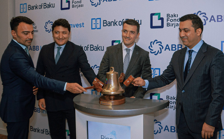 “Ring The Bell” Ceremony for the bonds of "Bank of Baku" OJSC was held at Baku Stock Exchange 