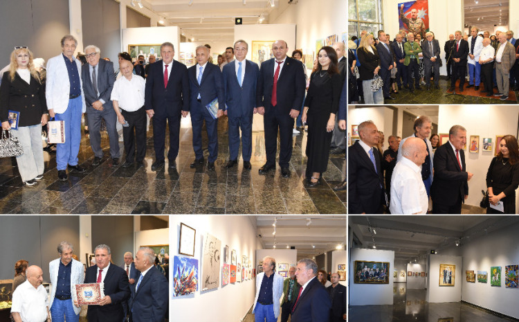 AMEA əməkdaşlarının əsərlərindən ibarət sərgi açıldı 