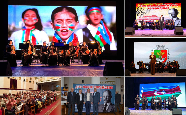 Azərbaycanın peşəkar milli musiqisinin banisi Krivoy Roqda anılıb 