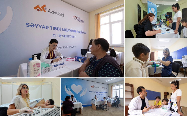 5th Mobile Medical Examination Campaign organized by AzerGold CJSC 