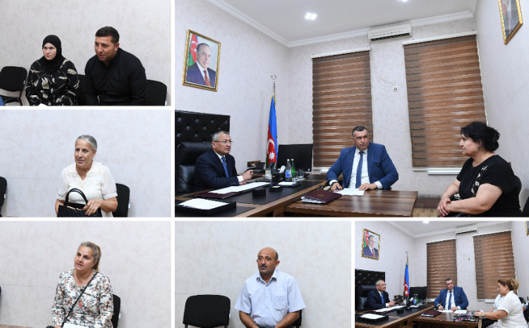 Dövlət Komitəsində vətəndaşların növbəti qəbulu keçirilib 