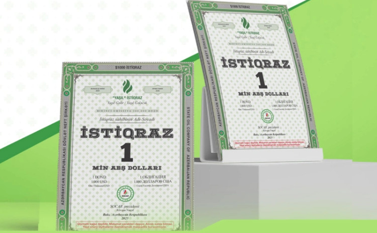 SOCAR-ın “yaşıl” istiqrazlarının ikinci faiz ödənişi edilib 