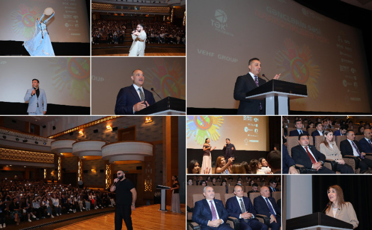 “Gənclərin səsi: Narkotiklərə Yox!” adlı maarifləndirici konsert proqramı keçirilib 