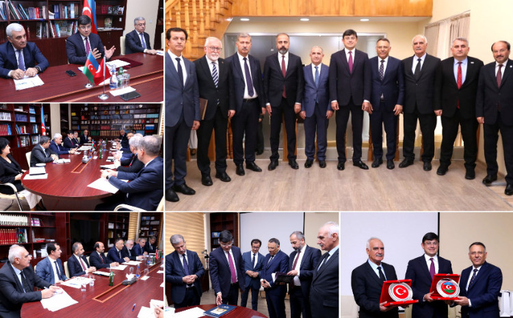 Türkiyənin nüfuzlu universitetlərinin rektorları Diaspor Komitəsində olub 