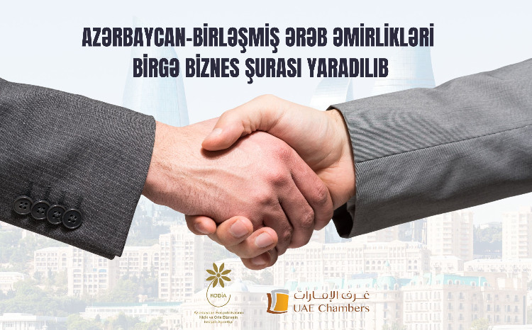 Azərbaycan və Birləşmiş Ərəb Əmirlikləri arasında Birgə Biznes Şurası yaradılıb 
