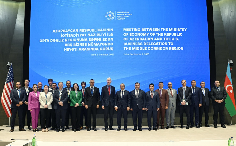 ABŞ şirkət nümayəndələri ilə görüş keçirilib 