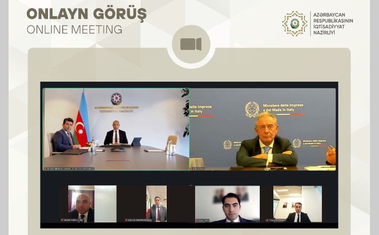 İtaliya ilə iqtisadi əməkdaşlığn genişləndirilməsi müzakirə olunub 