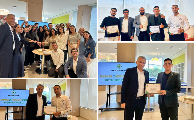 ADAU tələbələri “Summer X-perience 2025” Yay Təcrübə Proqramında uğur qazanıblar 