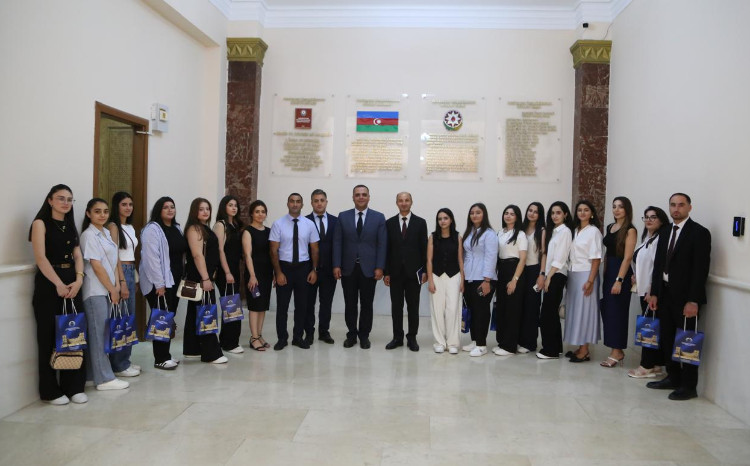 Ombudsman Aparatında yüksək bal toplayan abituriyent və ictimai fəal gənclər üçün info-tur təşkil olunub 