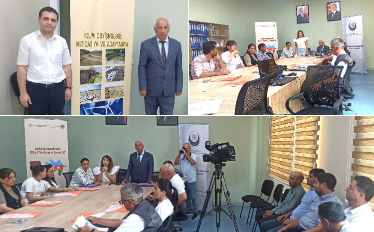 Coğrafiyaçı alim iqlim dəyişmələri üzrə tədbirdə iştirak edib 