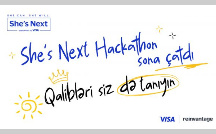 Azərbaycan startapı She's Next Hackathon 2025-in əsas mükafatını qazandı 